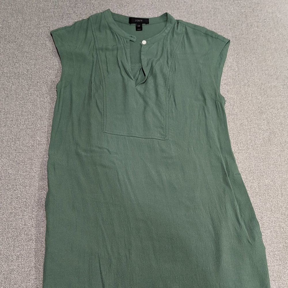 JCrew Green Dress - XXS